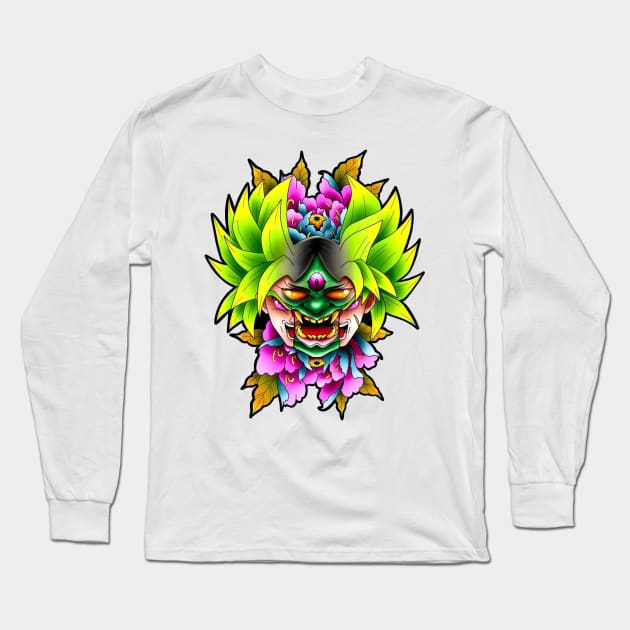 broly Long Sleeve T-Shirt by primemoment